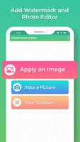 Add Watermark and Photo Editor imagem de tela 1