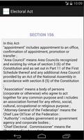 The Electoral Act Affiche