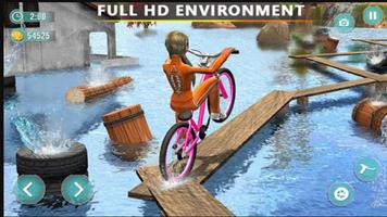 Offroad Bicycle Bmx Stunt Game capture d'écran 3