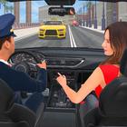 Taxi Driver 3D Driving Games آئیکن