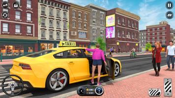 Taxi Treiber Taxi Fahren Spiel Screenshot 1