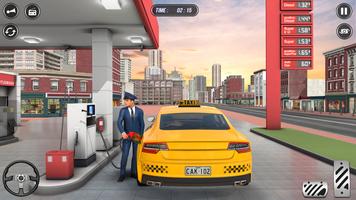 Taxi Treiber Taxi Fahren Spiel Screenshot 2