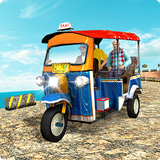 TukTuk Rickshaw Driving Game. icône