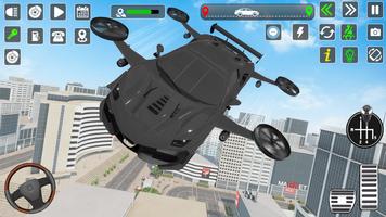 En volant Voiture Jeux Vol 3D capture d'écran 2