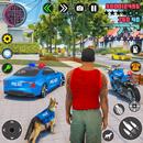 criminalité Police Moto Vélo APK