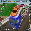 Robot Car Transporter Truck APK