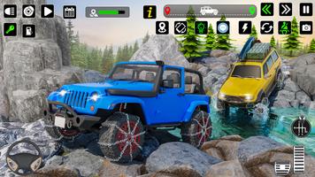 Offroad Jeep Driving Games ポスター