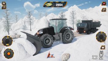 Snow Excavator: Crane Game পোস্টার
