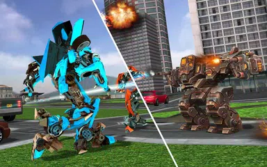 Descargar XAPK de contra robots automovilísticos