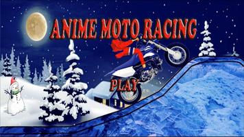 Moto Racing Verkehr Spiel Plakat