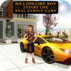 Billionaire Boy Luxury Life Real Family Games icône