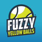 Fuzzy Yellow Balls أيقونة