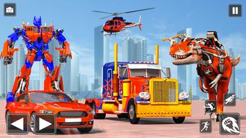 Dino Robot Transform Game Ekran Görüntüsü 1
