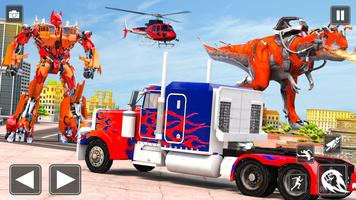 Dino Robot Transform Game Ekran Görüntüsü 3