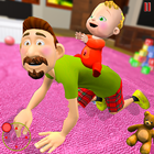 Virtual Dad Rich Family Sim icono