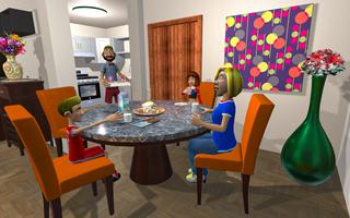 Virtual Dad Rich Family Sim скриншот 3