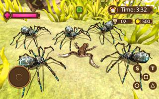 Animal Simulator Spider Game imagem de tela 1