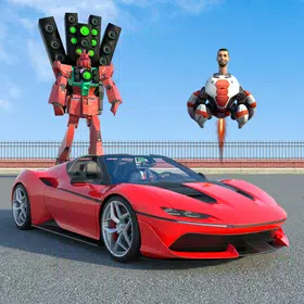 Real Monster: Toilet Car Games