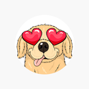 ParkerMoji - Golden retriever Emojis & Dog Sticker APK