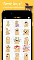 ParkerMoji - Golden retriever Emojis & Dog Sticker captura de pantalla 1