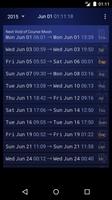 Simple VoC Moon Calendar Lite Affiche