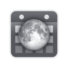 Simple Moon Phase Calendar أيقونة