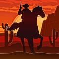 Wild West Gunslinger Cowboy