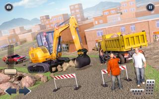 Heavy Crane Excavator Construction Transport screenshot 3