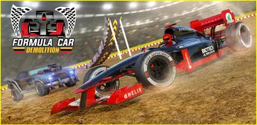 Formula Car Crash Demolition Stunt Arena