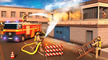 Firefighter Truck Driving Game APK download