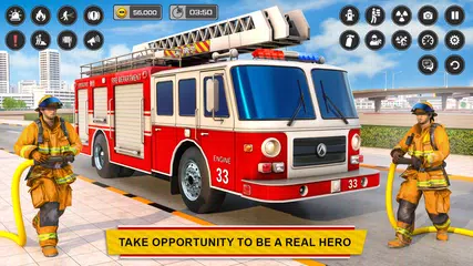 Firefighter Truck Driving Game APK download