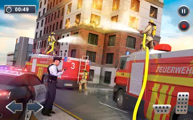 Firefighter Truck Driving Game APK download