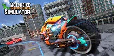 Light Bike Flying Stunt Racing Simulator