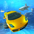 Underwater Stunts Car Flying Race icon