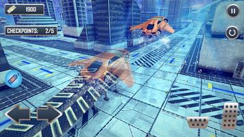 Underwater Stunts Car Flying Race screenshot 2