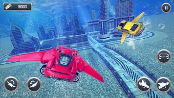 Underwater Stunts Car Flying Race screenshot 3