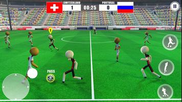 Stickman Football Strike Games Screenshot 3