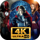 4K Superheroes Wallpapers - Live Wallpaper Changer APK