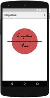 E-signature Cartaz