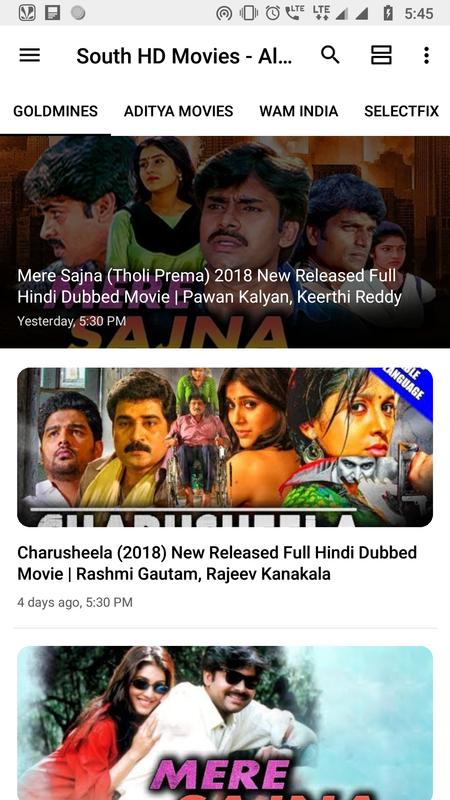 movies hindi 2018 south hd