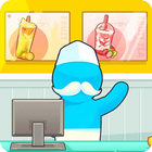 Fruit Juice Shop-Simulated biz-icoon