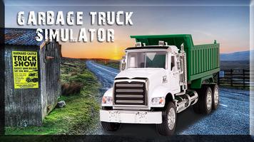 Real Garbage Dumper Truck Driving Simulator Affiche