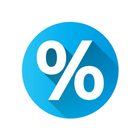 Percentage Calculator أيقونة