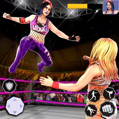 Descargar APK de Bad Girls Wrestling Game