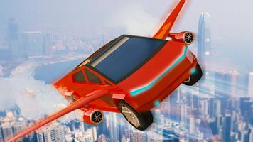Real Flying Cyber Truck Electric Car 3D Simulator স্ক্রিনশট 2