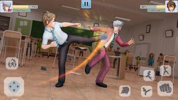 High School Fighting Game syot layar 2