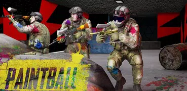 Paintball Arena Shooting: Shooter Survivor Battle