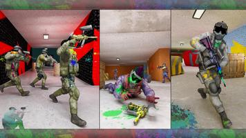 Paintball Arena Shooting: Shooter Survivor Battle capture d'écran 2