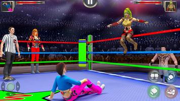 Mulheres Wrestling Luta Revolution: Jogos de Luta imagem de tela 1