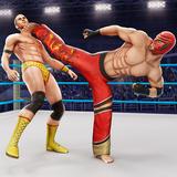 Jogo de wrestling de ginásio ícone